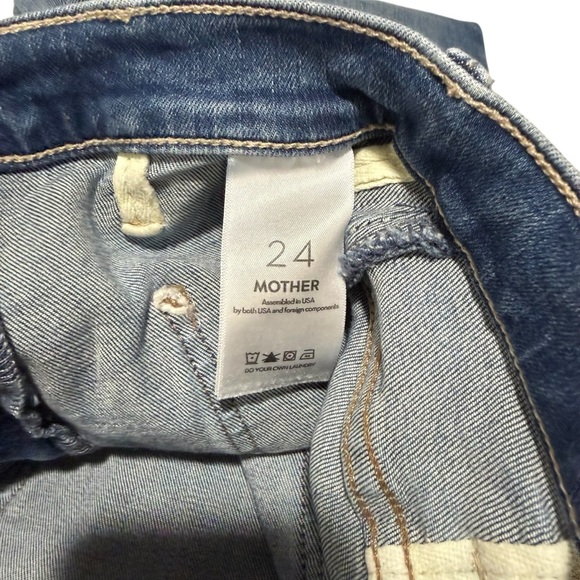 Mother The Hustler Patch Pocket in Healing Jar Wash Size 24 Style 10367 - Picture 6 of 8